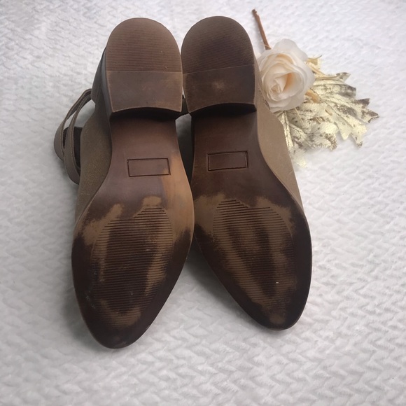 Seychelles Distressed Leather Bootie Tan Size 9.5 - Picture 6 of 8